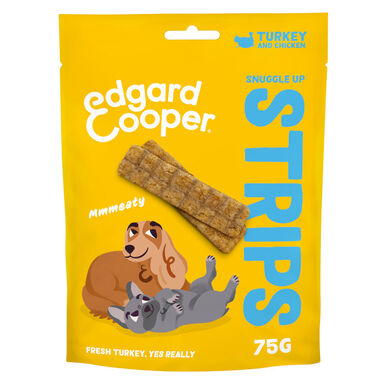 Edgard & Cooper Tiras de Peru e Frango para cães